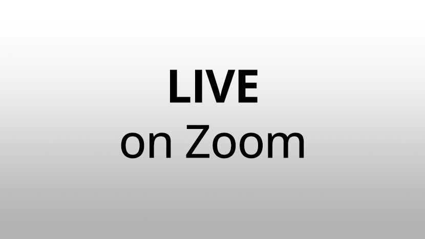 LIVE on Zoom