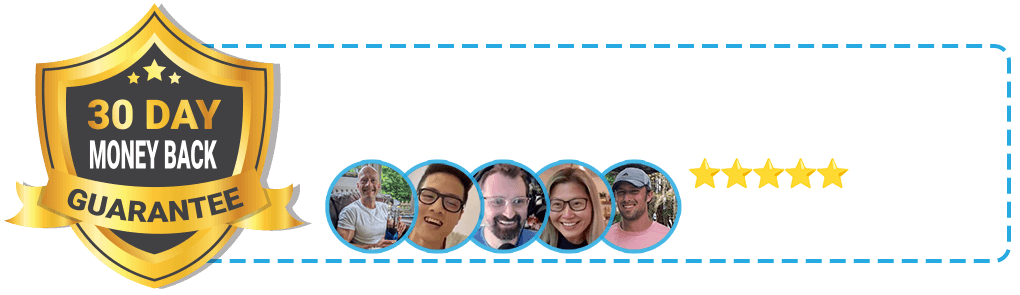 30-DAY 100% MONEY BACK GUARANTEE