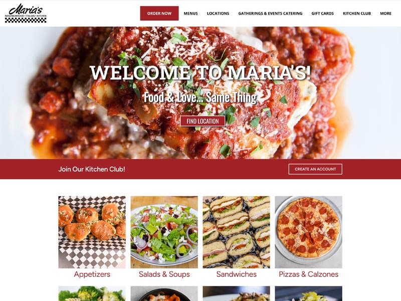 mariasitaliankitchen.com